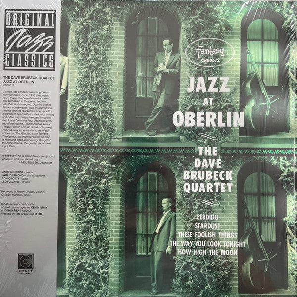 The Dave Brubeck Quartet - Jazz At Oberlin (LP, Album, Mono, RE, 180)