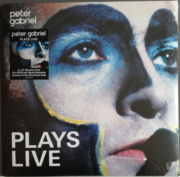 Peter Gabriel - Plays Live (2xLP, Album, RE, RM, 180)