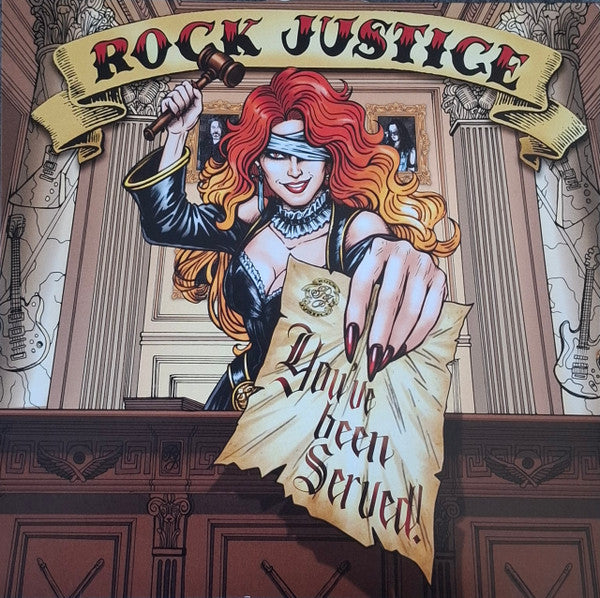 Rock Justice - You've Been Served (LP, Album, Ltd)