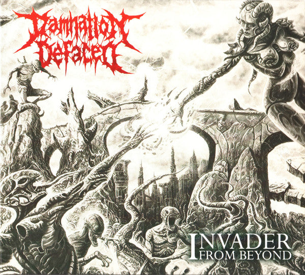 Damnation Defaced - Invader From Beyond (CD, Album, Dig)