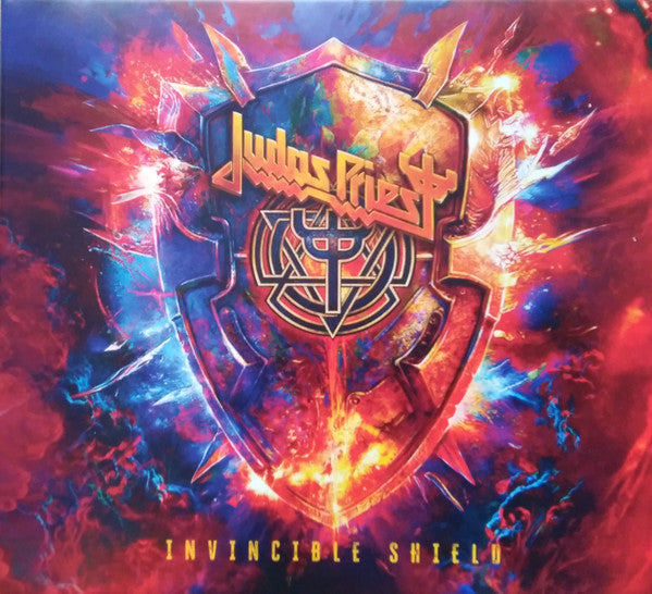 Judas Priest - Invincible Shield  (CD, Album, Dig)