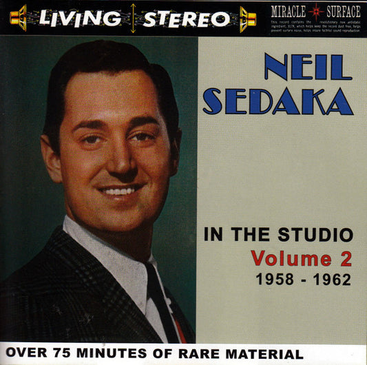 Neil Sedaka - Neil Sedaka In The Studio 1958 - 1962 Volume 2 (CD, Comp)