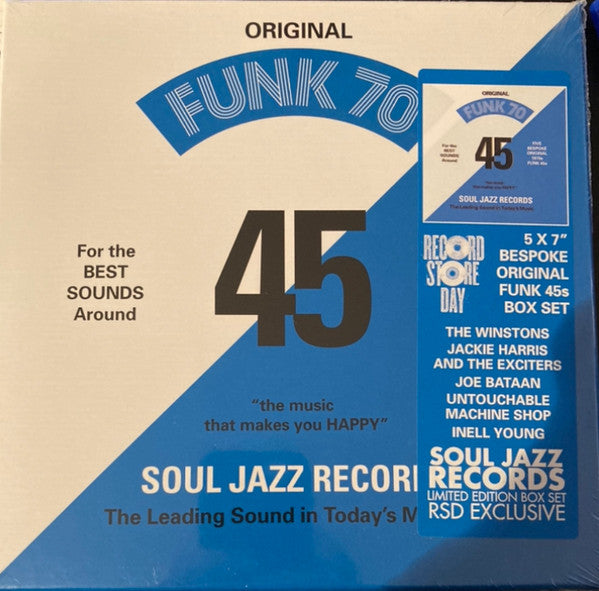 Various - Funk 70 (5x7", RSD, Mono, Ltd, RM + Box, Comp, Ltd, RM)