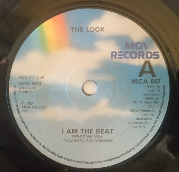The Look (2) - I Am The Beat (7", Single, Blu)