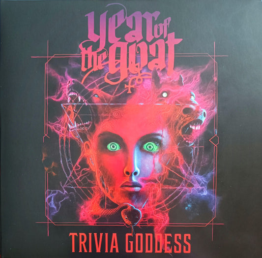 Year Of The Goat - Trivia Goddess (LP, Red + LP, S/Sided, Etch, Red + Album, Ltd)