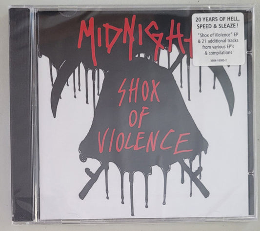 Midnight (9) - Shox Of Violence (CD, Comp, RE)