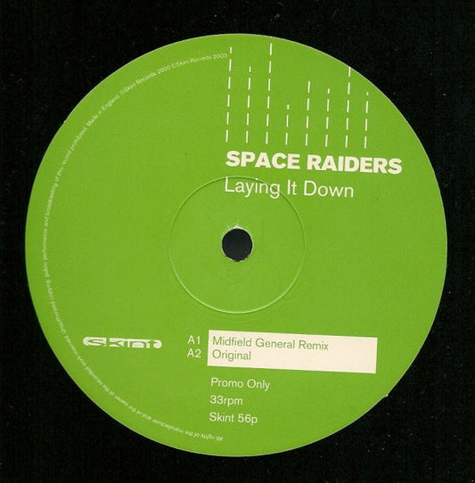 Space Raiders - Laying It Down (12", Promo)