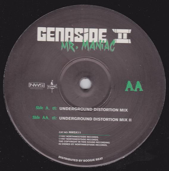 Genaside II - Mr. Maniac (12")