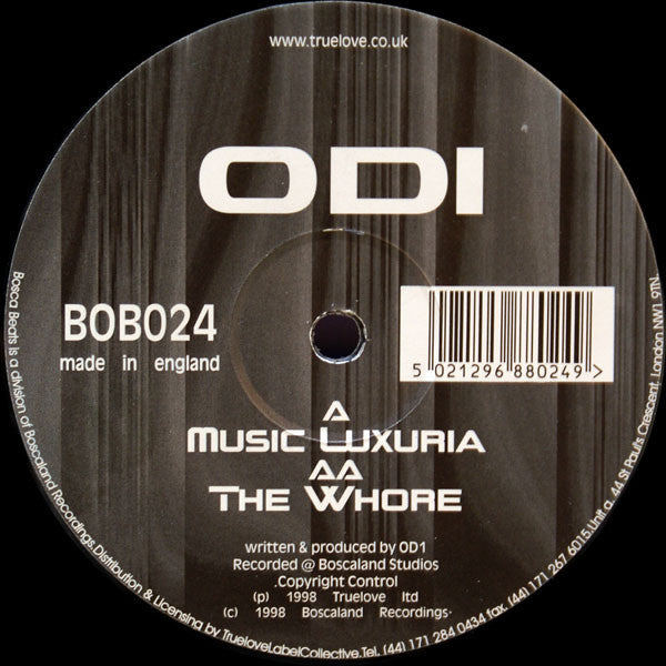 OD1 - Music Luxuria / The Whore (12")