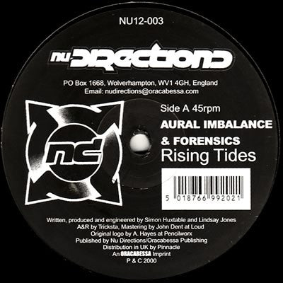 Aural Imbalance & Forensics - Rising Tides / Genetic Sequence (12")