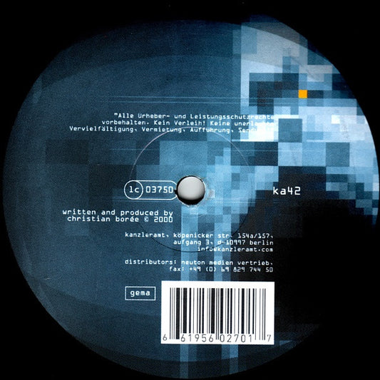 Christian Borée - I Against I (12")