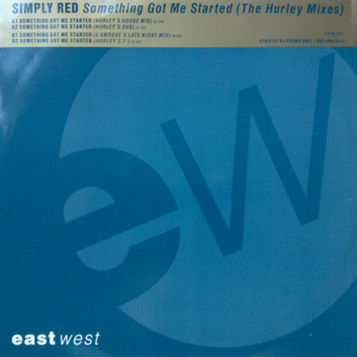 Simply Red - Something Got Me Started (The Hurley Mixes) (12", Promo)