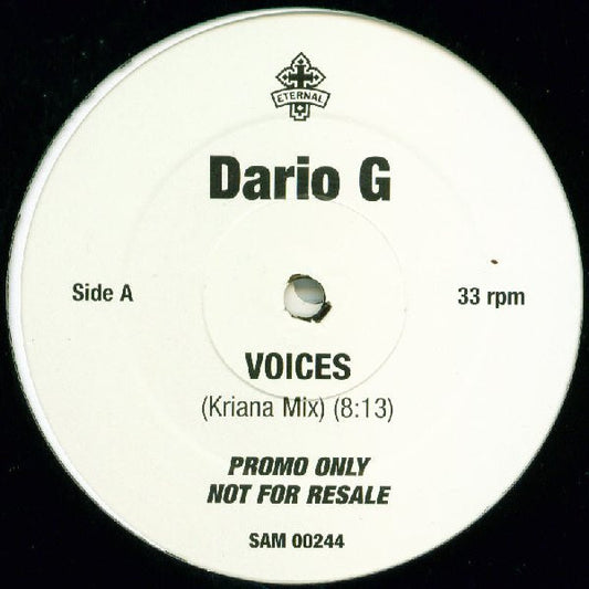Dario G - Voices (2x12", Promo)