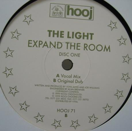 The Light - Expand The Room  (12", Promo, 1/2)
