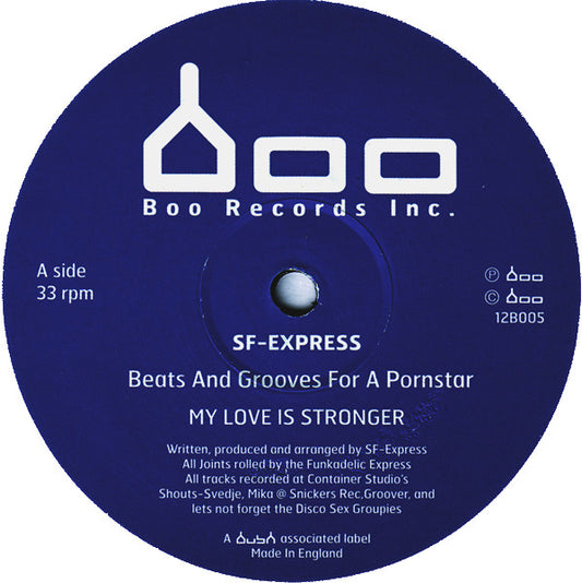 SF-Express* - Beats And Grooves For A Pornstar (12")