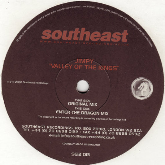 Jimpy - Valley Of The Kings (12")