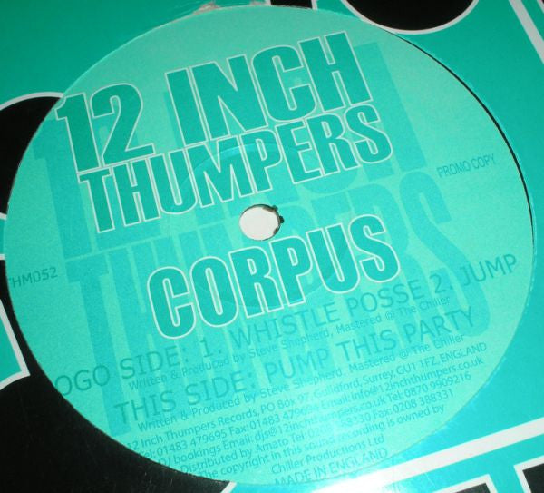 Corpus - EP 1 (12", EP, Promo)