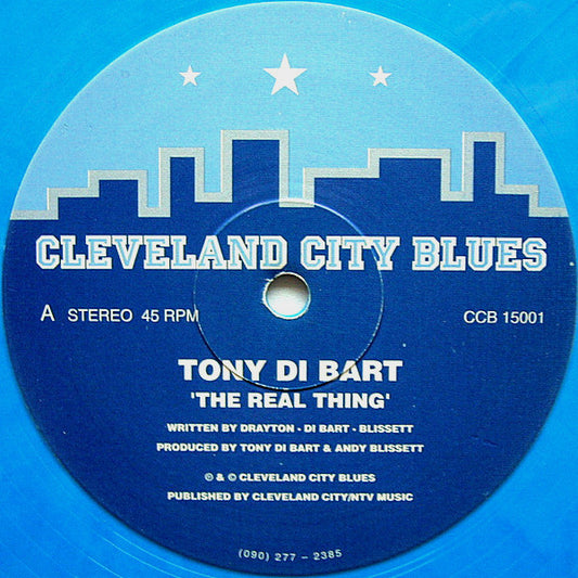Tony Di Bart - The Real Thing (12", Blu)