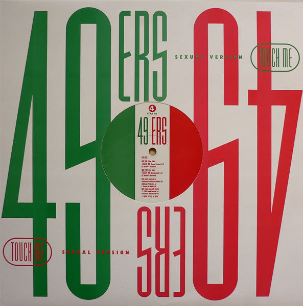 49ers - Touch Me (Sexual Version) (12")