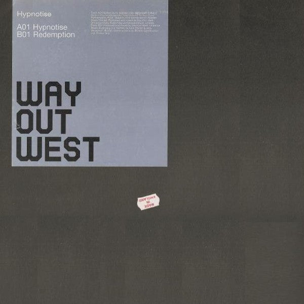 Way Out West - Hypnotise (12", Promo)