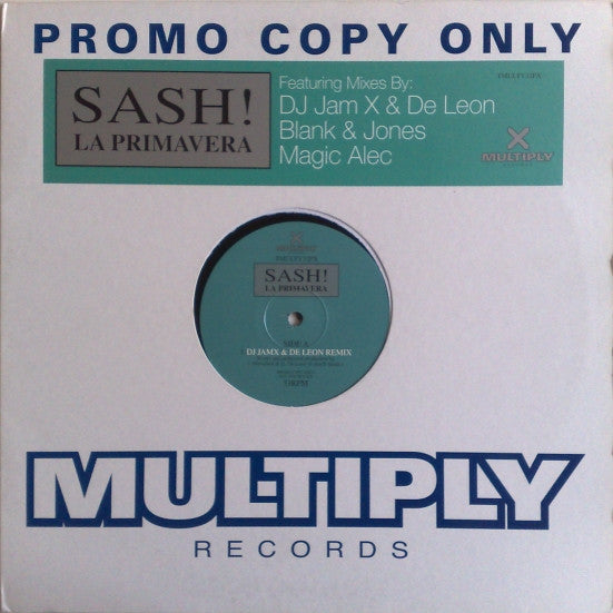 Sash! - La Primavera (12", Promo)