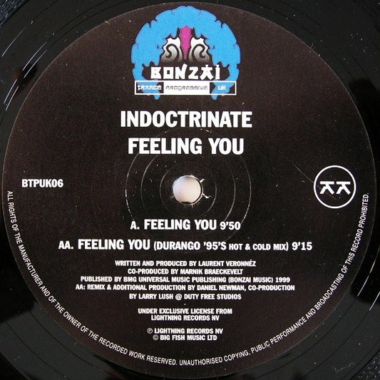 Indoctrinate - Feeling You (12")