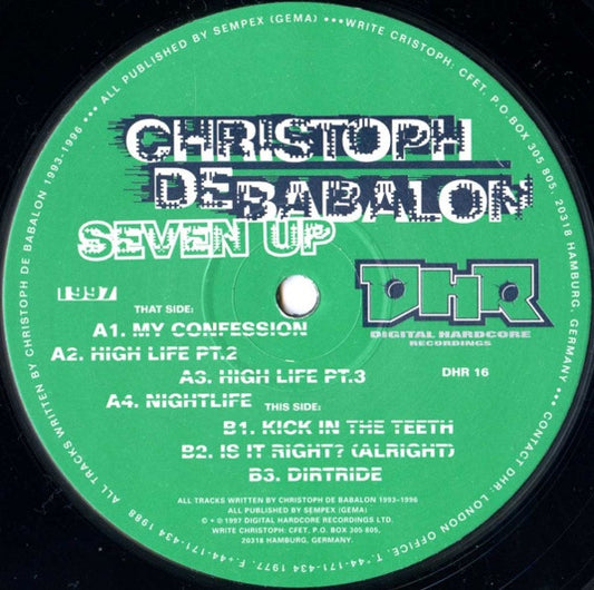 Christoph De Babalon - Seven Up (12", EP)
