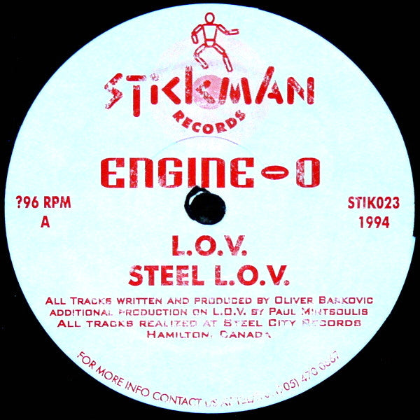 Engine-O - L.O.V. (12")