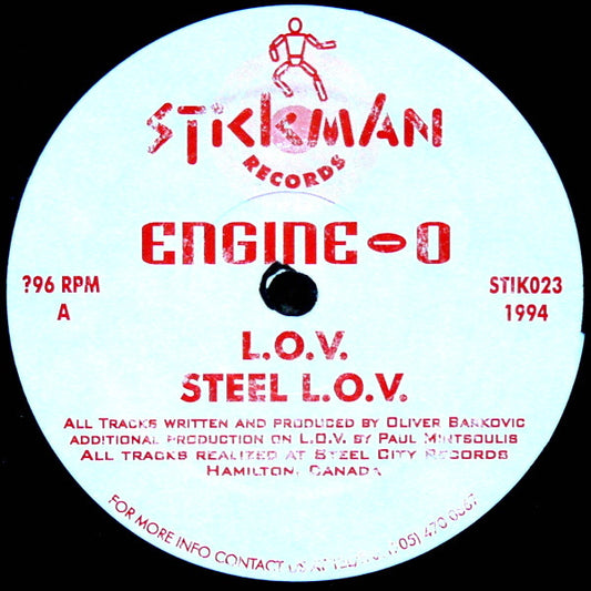 Engine-O - L.O.V. (12")