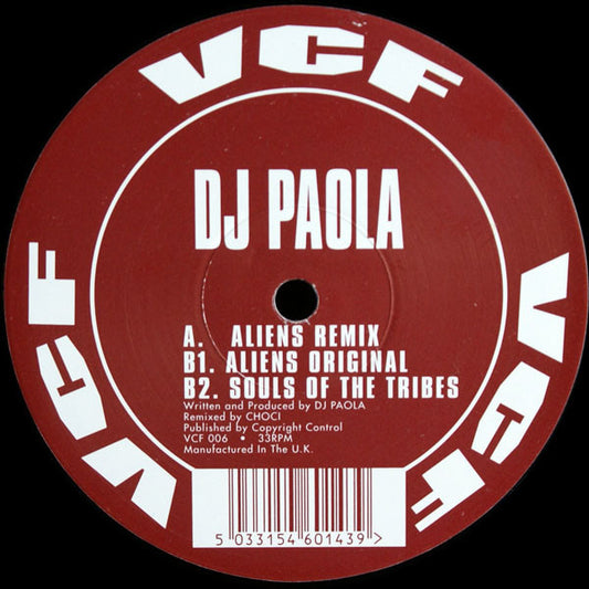 DJ Paola - Aliens (12")