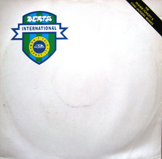 Beats International - Won't Talk About It (The Frankie Foncett & Chad Jackson Remixes) (12")