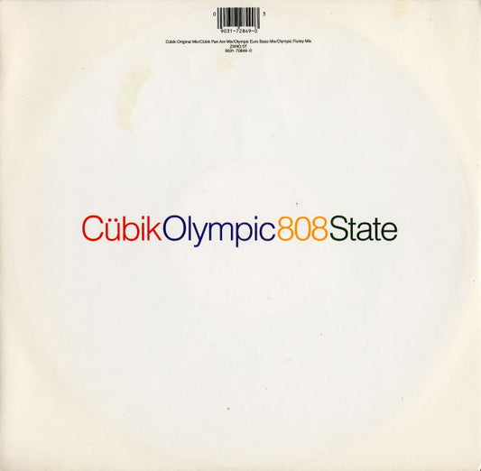 808 State - Cübik / Olympic (12", Single)