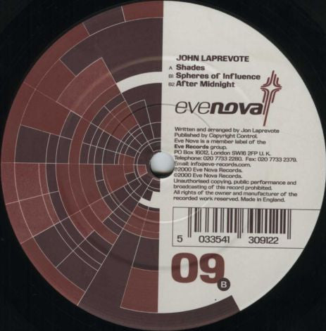 John Laprevote* - Shades (12")