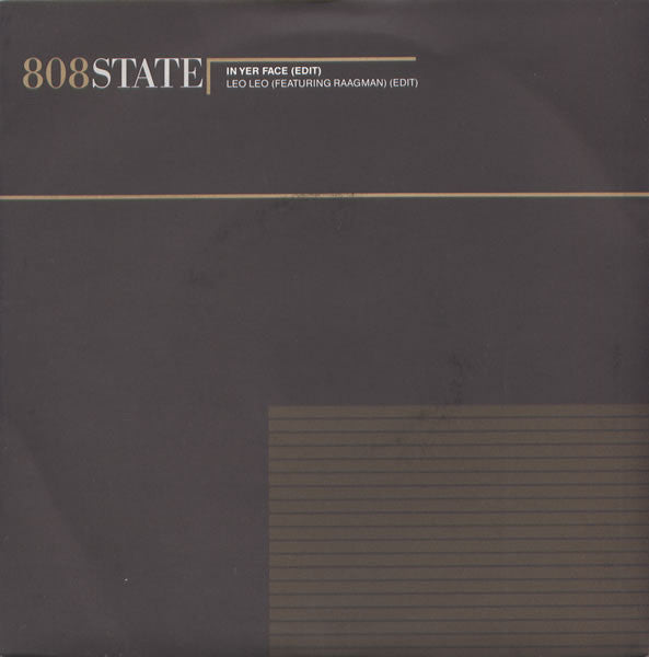 808 State - In Yer Face (7", Single)