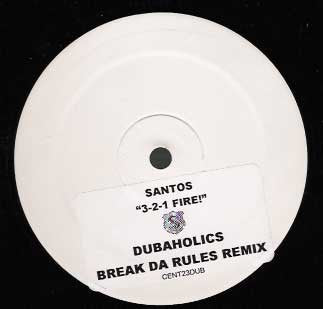 Santos - 3-2-1 Fire! (12", S/Sided, W/Lbl)