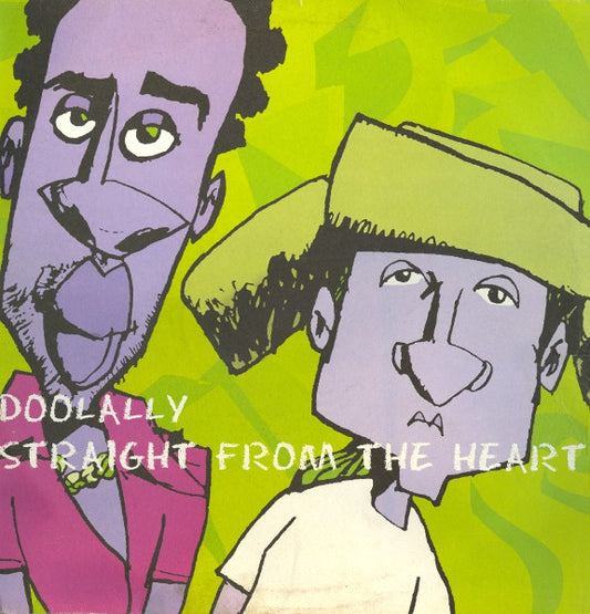 Doolally - Straight From The Heart (12", Single, RE)