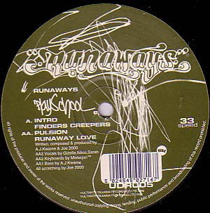 Runaways - Playschool EP (12", EP)