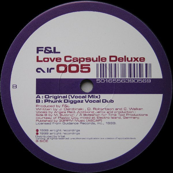F&L* - Love Capsule Deluxe (2x12")