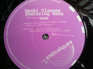 Uschi Classen Featuring Eska* - Home (12")
