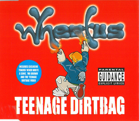 Wheatus - Teenage Dirtbag (CD, Single, Enh)