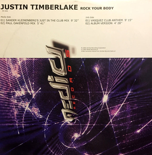 Justin Timberlake - Rock Your Body (12