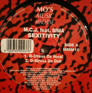 M.C.J. Feat. Sima - Sexitivity (12", Single)