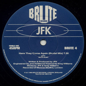 JFK - Here They Come Again (12")