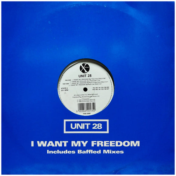 Unit 28 - I Want My Freedom (12