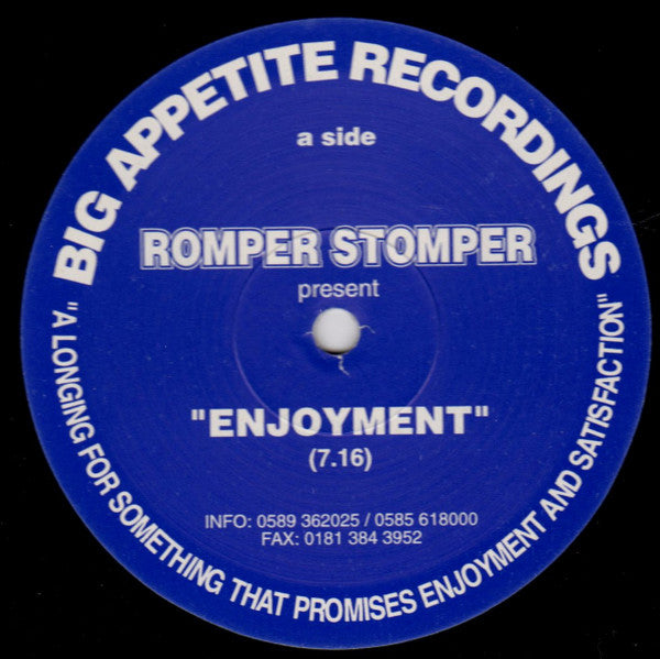 Romper Stomper - Enjoyment (12")