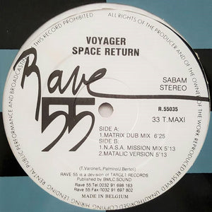 Voyager (7) - Space Return (12", Maxi)