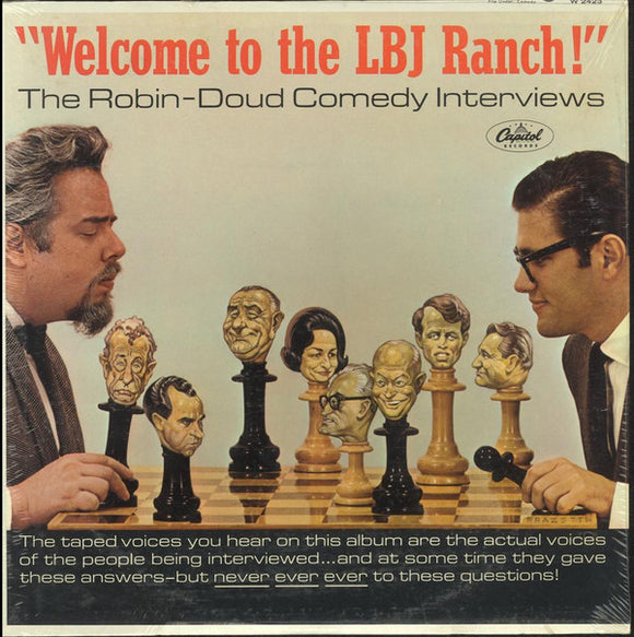 Earle Doud And Alen Robin - Welcome To The LBJ Ranch! (LP, Mono)