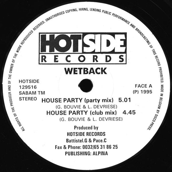 Wetback - House Party (12