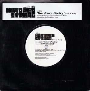 Hundred Strong - Hardcore Poetry (7", Single)
