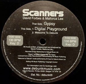 Scanners - Gypsy / Digital Playground (12")